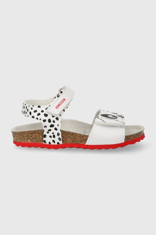 Geox Dječje sandale Geox SANDAL CHALKI boja: bijela