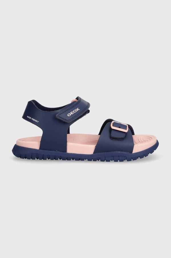 Geox Dječje sandale Geox SANDAL FUSBETTO boja: tamno plava