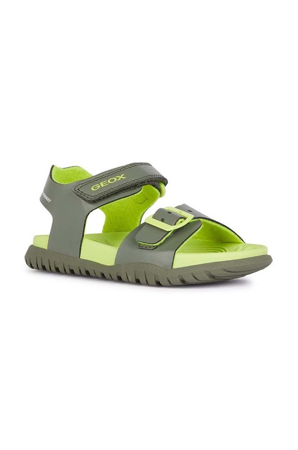 Geox Dječje sandale Geox SANDAL FUSBETTO boja: zelena