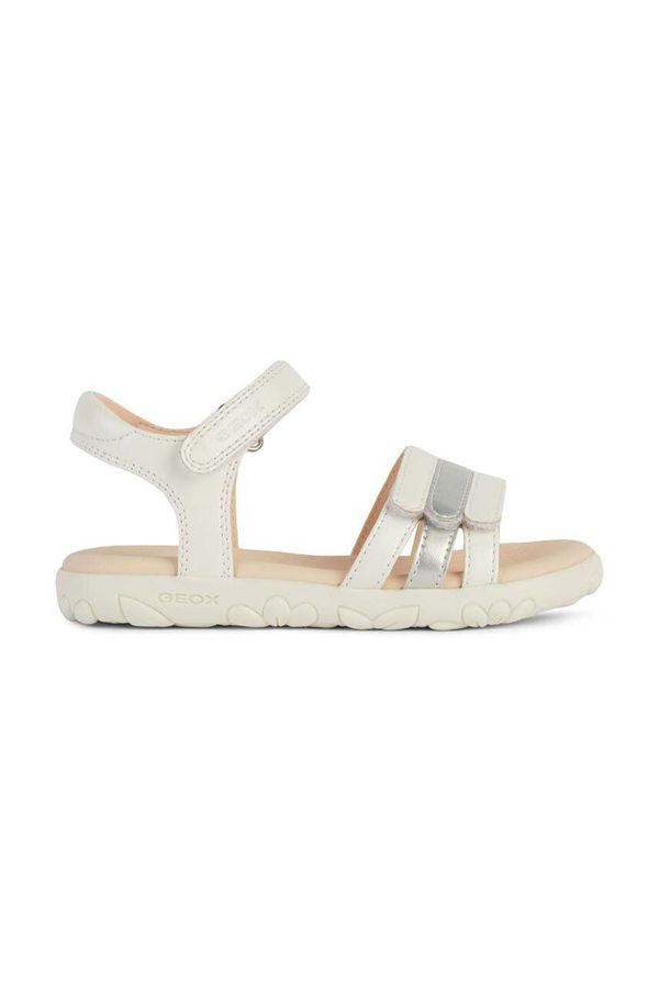 Geox Dječje sandale Geox SANDAL HAITI boja: bijela