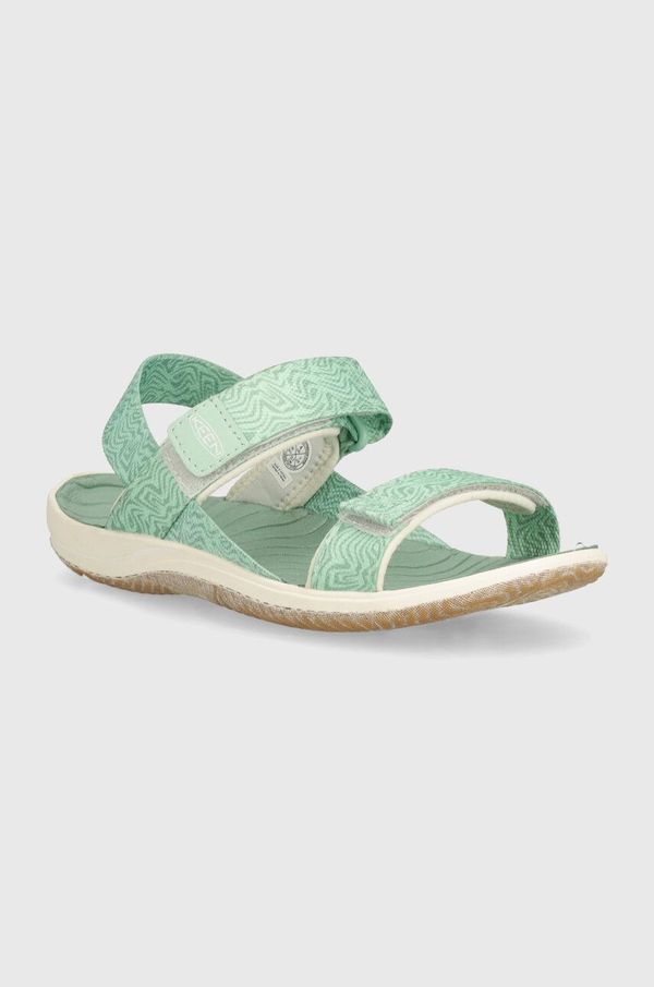 Keen Dječje sandale Keen ELLE BACKSTRAP boja: zelena