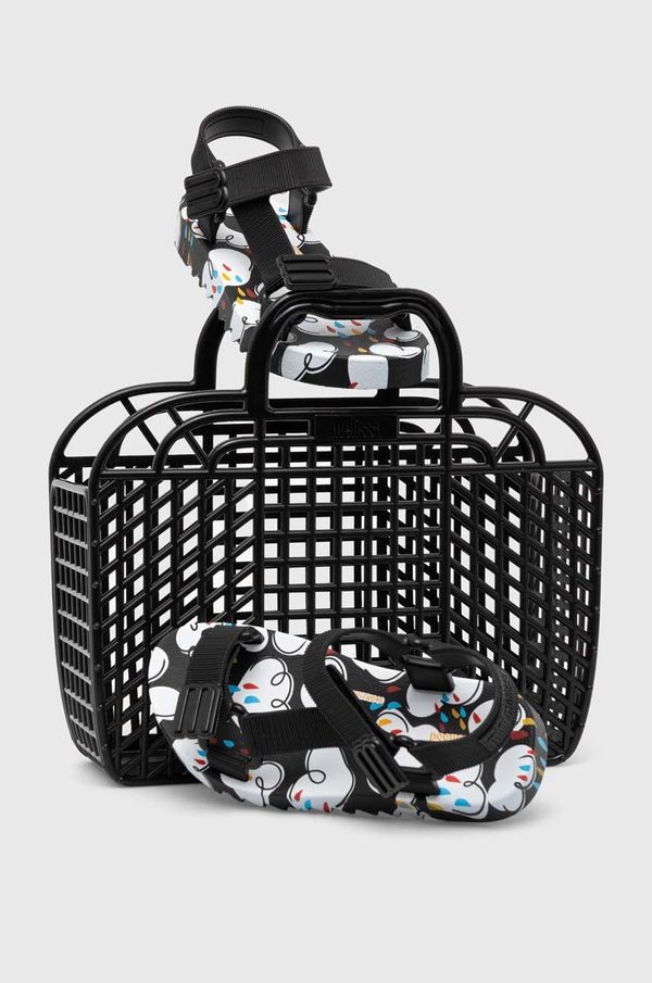 Melissa Dječje sandale Melissa PLAYTIME BB boja: crna