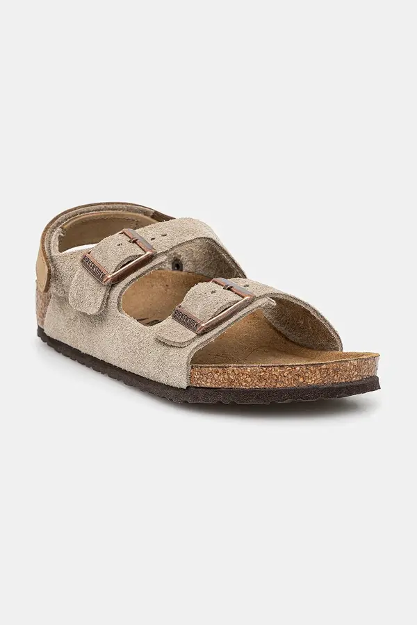 Birkenstock Dječje sandale od brušene kože Birkenstock Milano