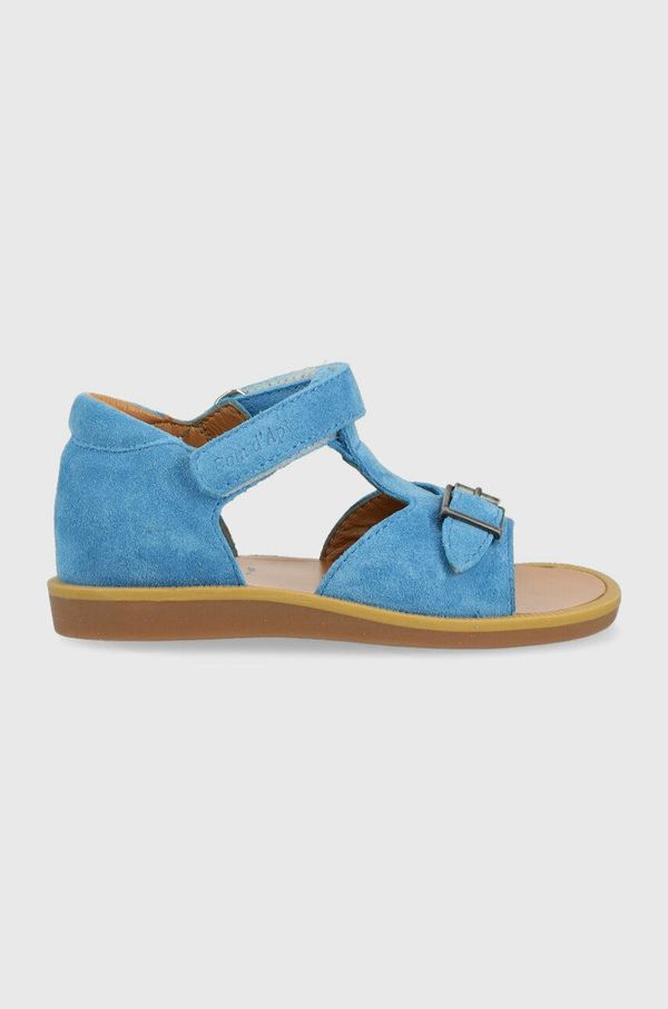 Pom D'api Dječje sandale od brušene kože Pom D'api