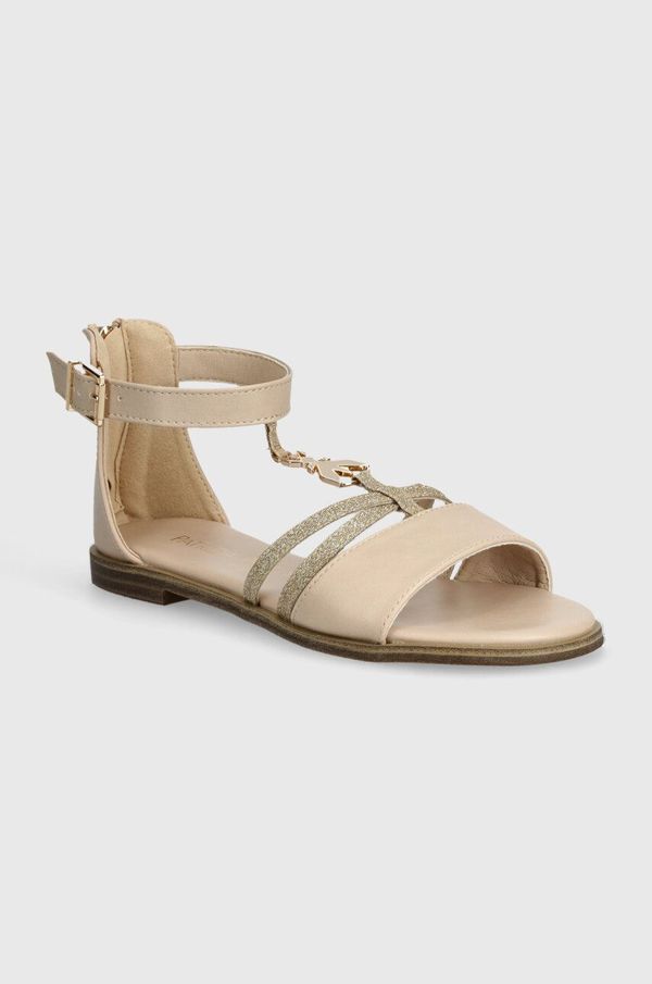 Patrizia Pepe Dječje sandale Patrizia Pepe boja: bež