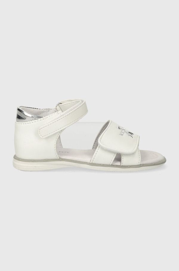 Patrizia Pepe Dječje sandale Patrizia Pepe boja: bijela