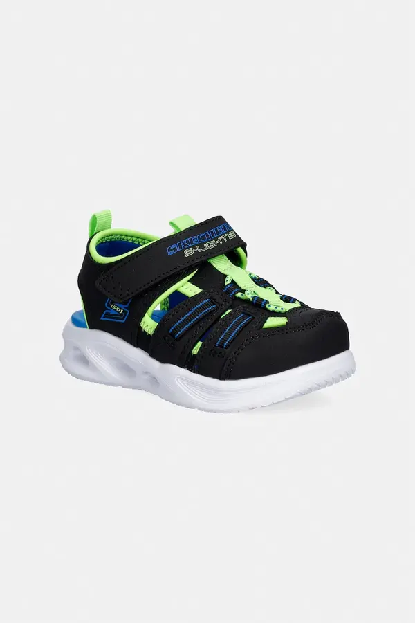 Skechers Dječje sandale Skechers SOLA GLOW SANDAL-HYPER-COAST