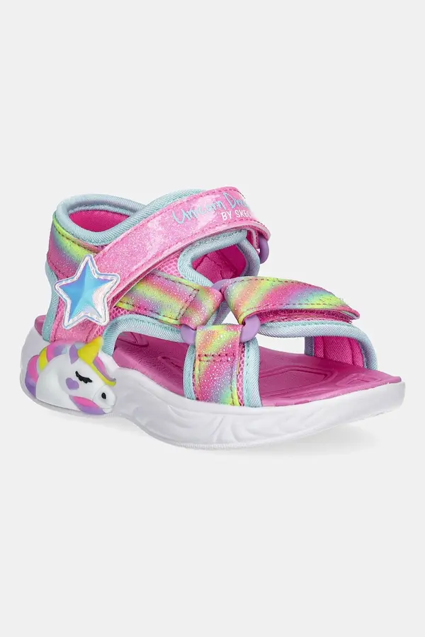 Skechers Dječje sandale Skechers UNICORN DREAMS SANDAL- DREAMY