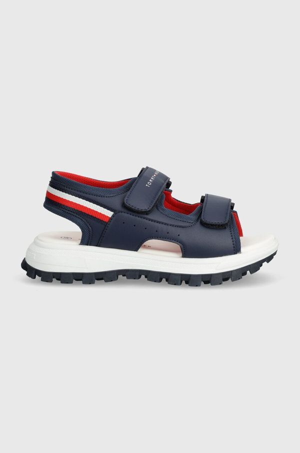 Tommy Hilfiger Dječje sandale Tommy Hilfiger boja: tamno plava