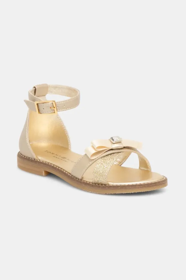 Tommy Hilfiger Dječje sandale Tommy Hilfiger boja: zlatna, T4A2-33943