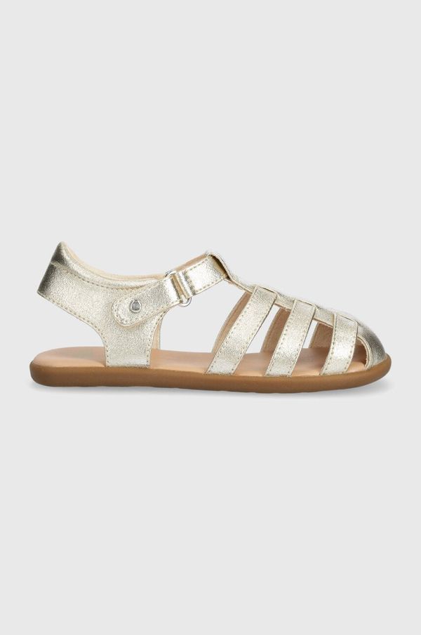 Ugg Dječje sandale UGG KOLDING METALLIC boja: zlatna