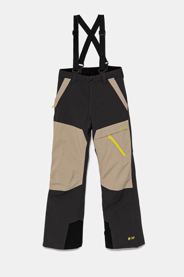 Protest Dječje skijaške hlače Protest PRTRAIDER boja: siva, 4810344