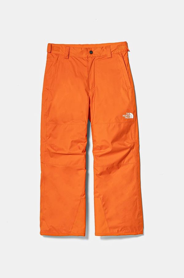 The North Face Dječje skijaške hlače The North Face FREEDOM INSULATED PANT boja: narančasta, NF0A88TY1OP1