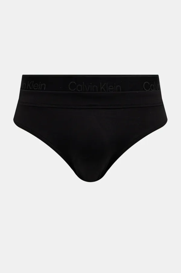 Calvin Klein Dječje slip gacice za kupanje Calvin Klein boja: crna, KM0KM01117