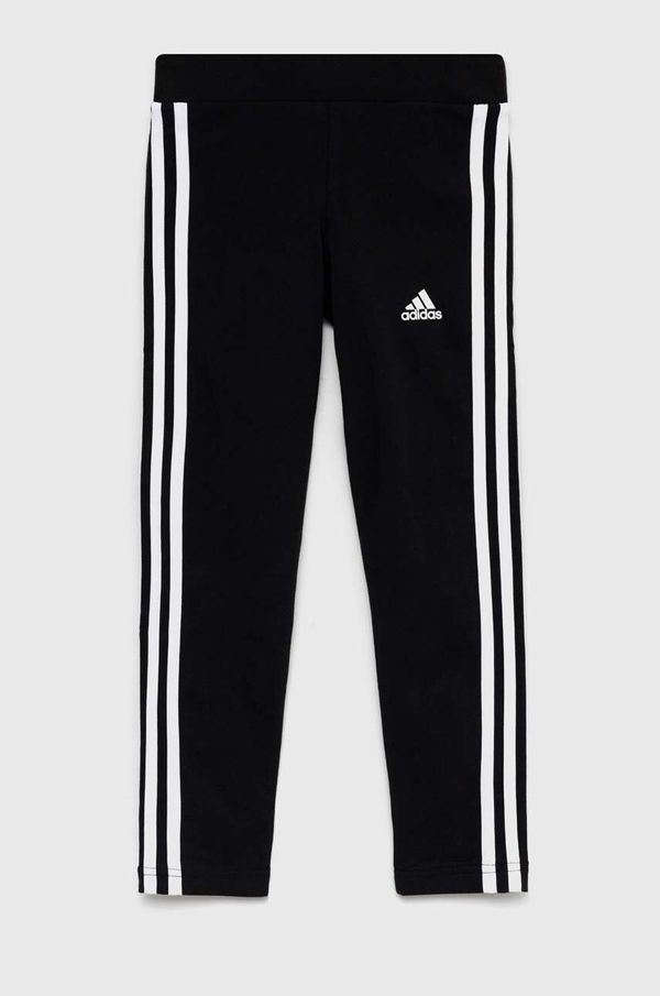 adidas Dječje tajice adidas G 3S boja: crna, s aplikacijom