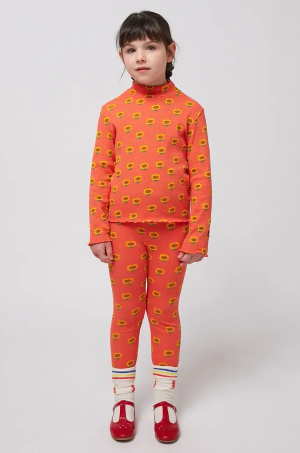 Bobo Choses Dječje tajice Bobo Choses Sunflower boja: narančasta, s uzorkom, 125AC075