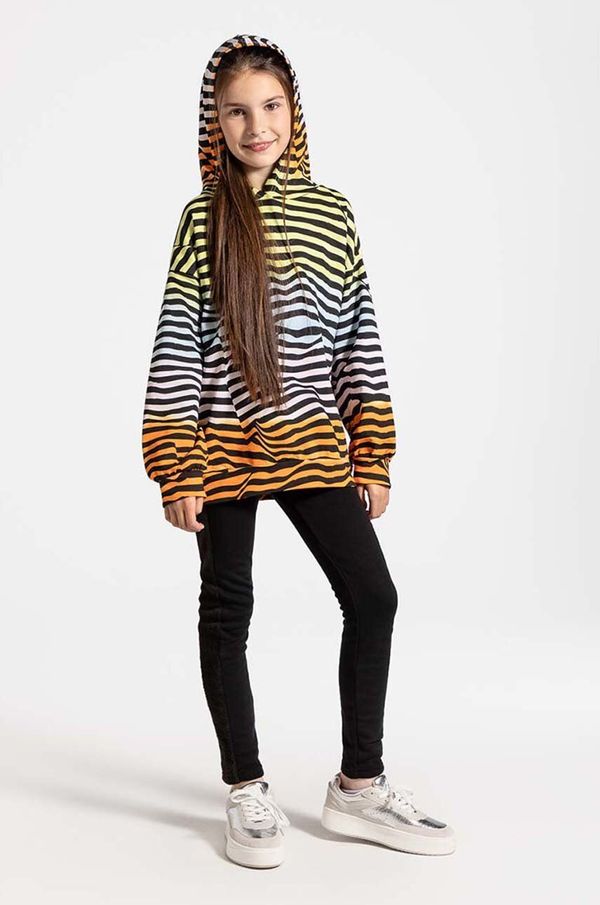 Coccodrillo Dječje tajice Coccodrillo boja: crna, bez uzorka, CARTOONS GIRL JUNIOR