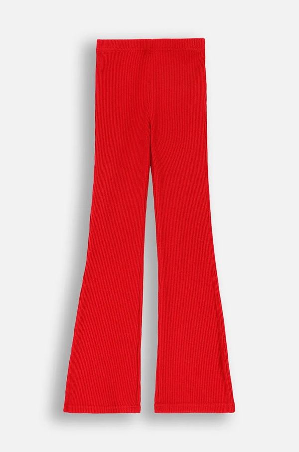 Coccodrillo Dječje tajice Coccodrillo boja: crvena, bez uzorka, ELEGANT JUNIOR GIRL