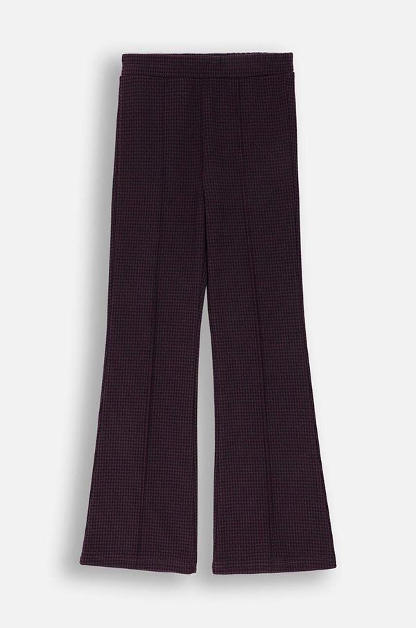 Coccodrillo Dječje tajice Coccodrillo boja: ljubičasta, bez uzorka, ACADEMY GIRL JUNIOR