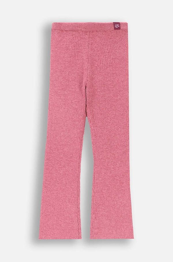 Coccodrillo Dječje tajice Coccodrillo boja: ružičasta, bez uzorka, MYSTIC NATURE GIRL KIDS