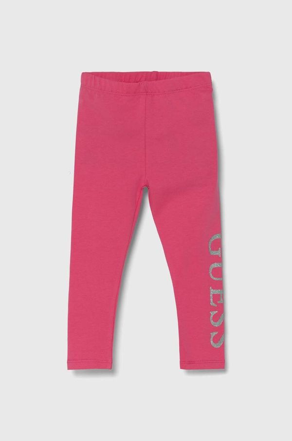 Guess Dječje tajice Guess boja: ružičasta, s tiskom, K3YB01 K82K0