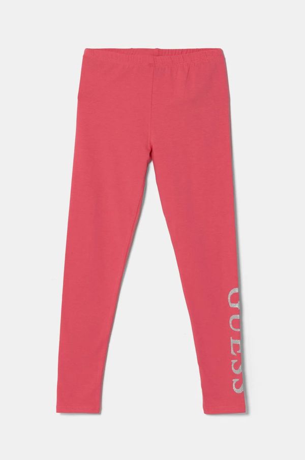 Guess Dječje tajice Guess boja: ružičasta, s tiskom, K3YB01 K82K0