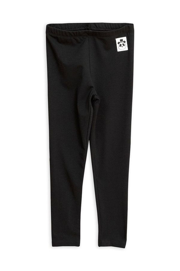 Mini Rodini Dječje tajice Mini Rodini boja: crna, glatki materijal