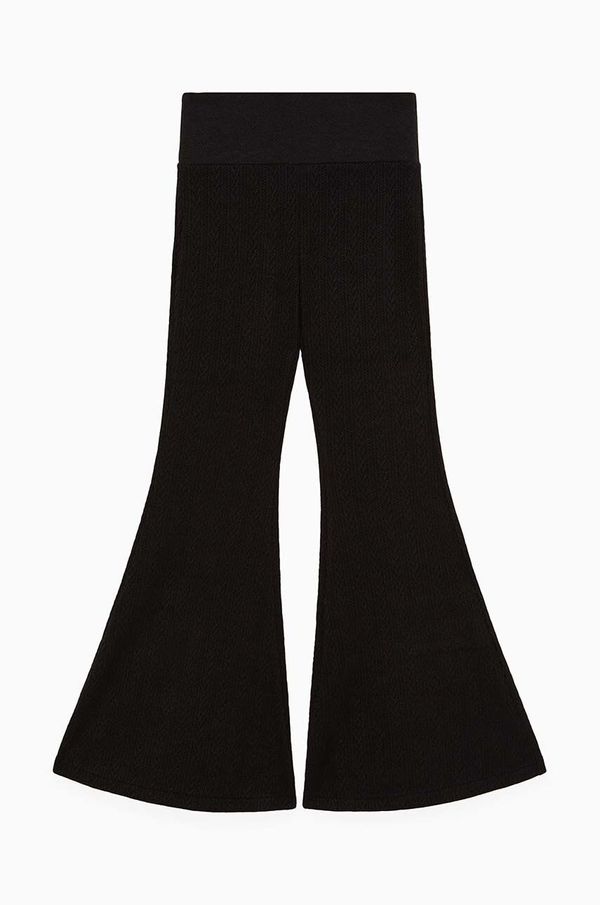 Patrizia Pepe Dječje tajice Patrizia Pepe K230 boja: crna, bez uzorka, 7P0361