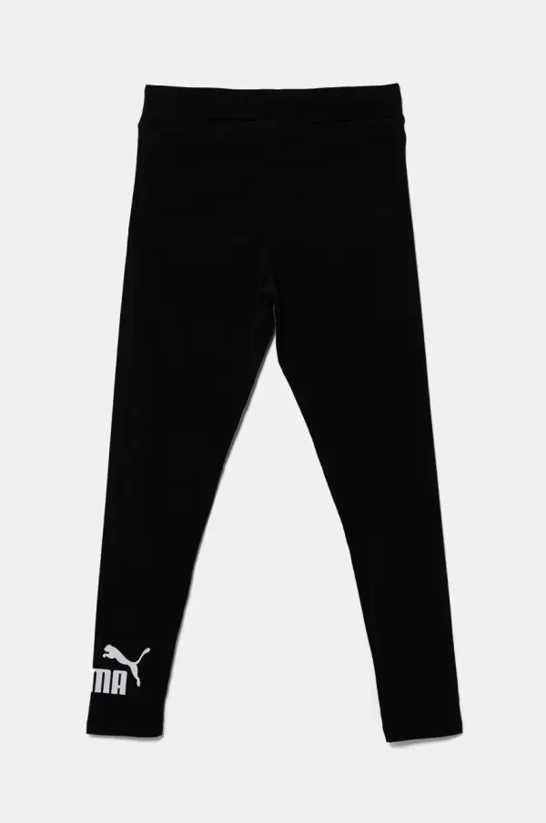 Puma Dječje tajice Puma ESS No. 1 Logo Leggings boja: crna, s tiskom, 684904