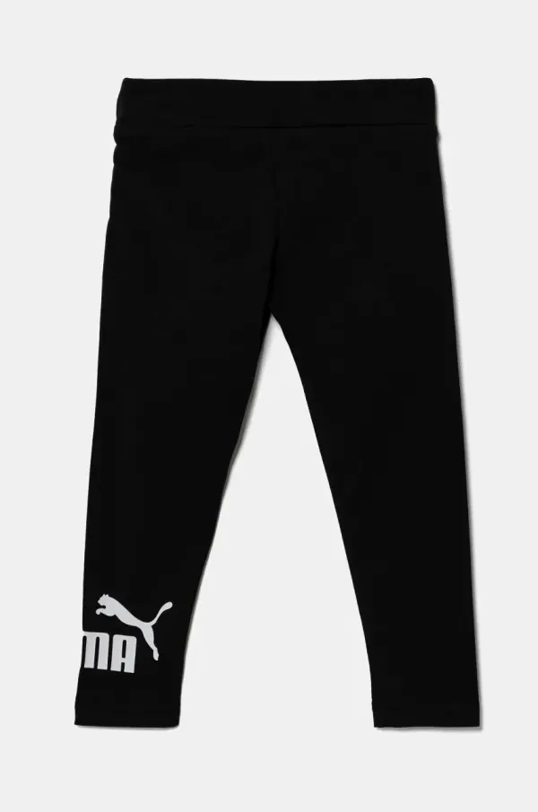 Puma Dječje tajice Puma ESS No. 1 Logo Leggings boja: crna, s tiskom, 684936