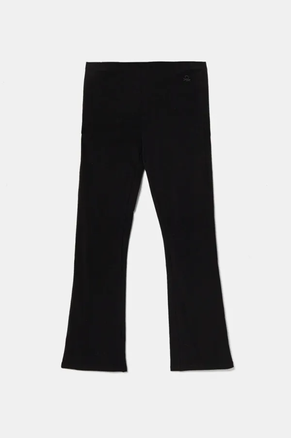 United Colors of Benetton Dječje tajice United Colors of Benetton boja: crna, bez uzorka, 3MT1CF037