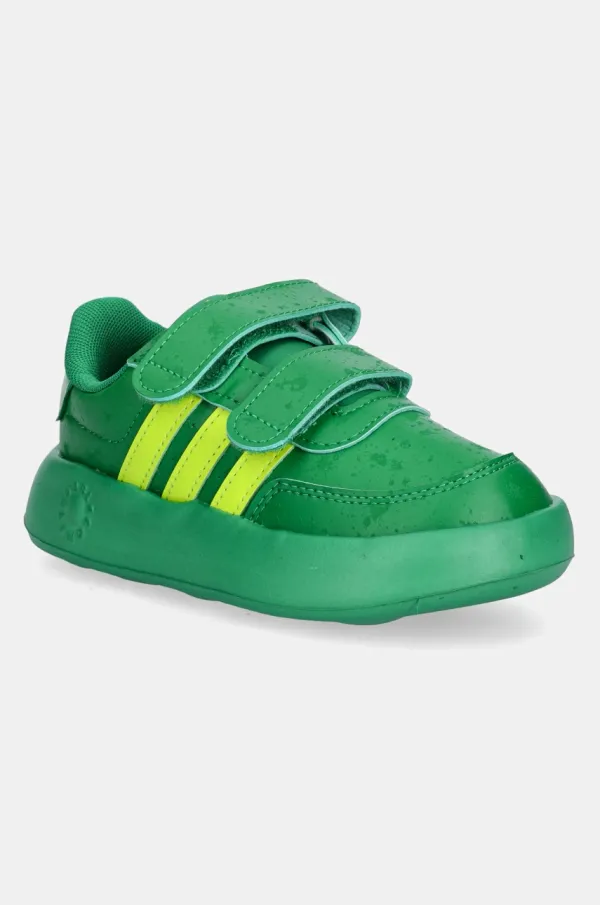 adidas Dječje tenisice adidas BREAKNET Monsters inc boja: zelena, JH9234