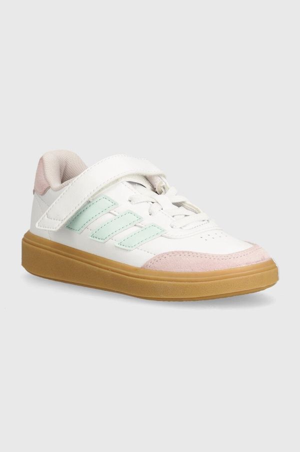 adidas Dječje tenisice adidas COURTBLOCK EL C boja: bijela, ID6503
