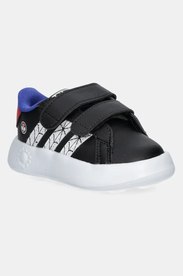 adidas Dječje tenisice adidas GRAND COURT SPIDER-MAN boja: crna, JS0743