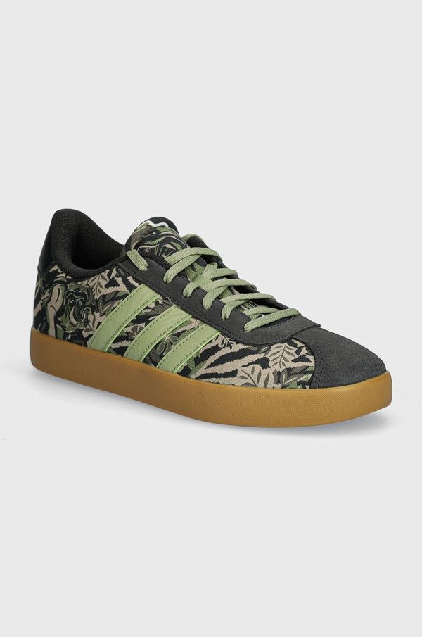 adidas Dječje tenisice adidas VL COURT LionKing boja: zelena, IF4086