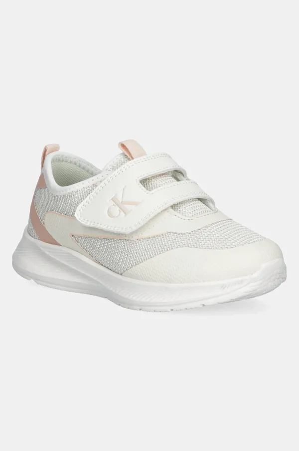 Calvin Klein Jeans Dječje tenisice Calvin Klein Jeans boja: bež, V1A9-82026