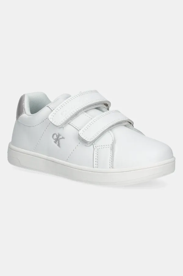 Calvin Klein Jeans Dječje tenisice Calvin Klein Jeans boja: bijela, V1A9-82007