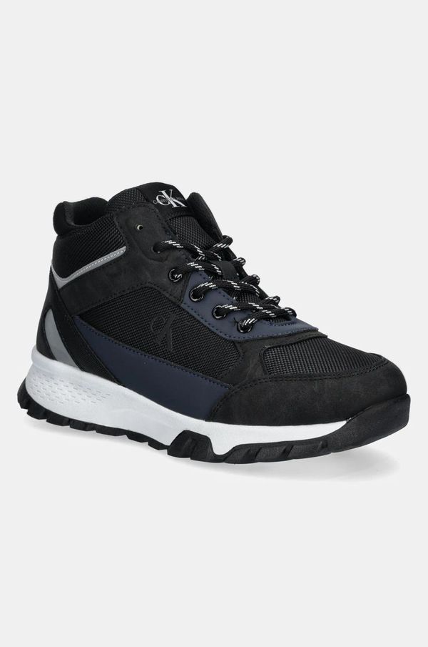 Calvin Klein Jeans Dječje tenisice Calvin Klein Jeans boja: tamno plava, V3B9-81087