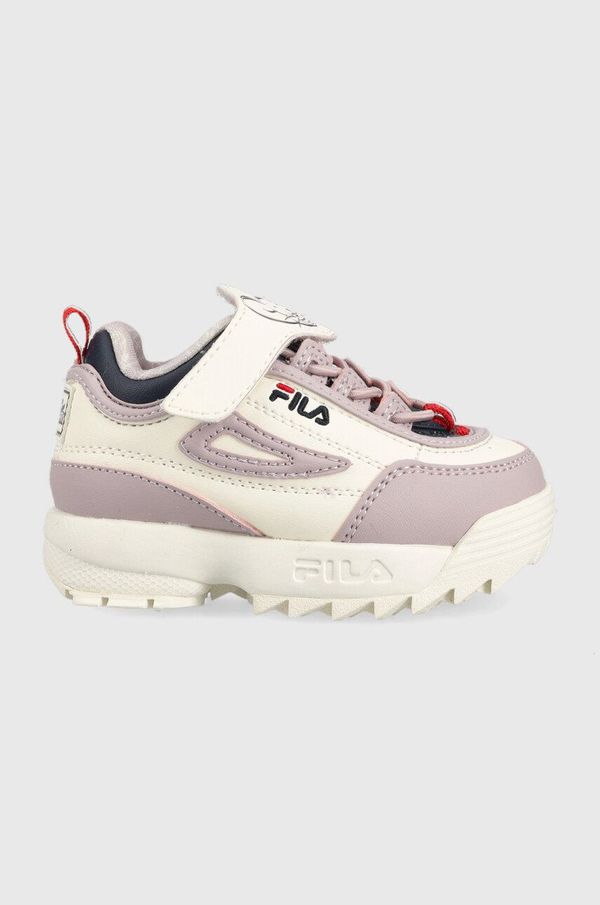 Fila Dječje tenisice Fila Disruptor boja: ljubičasta