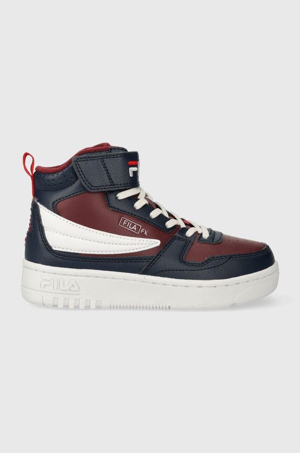 Fila Dječje tenisice Fila FXVENTUNO velcro mid boja: tamno plava