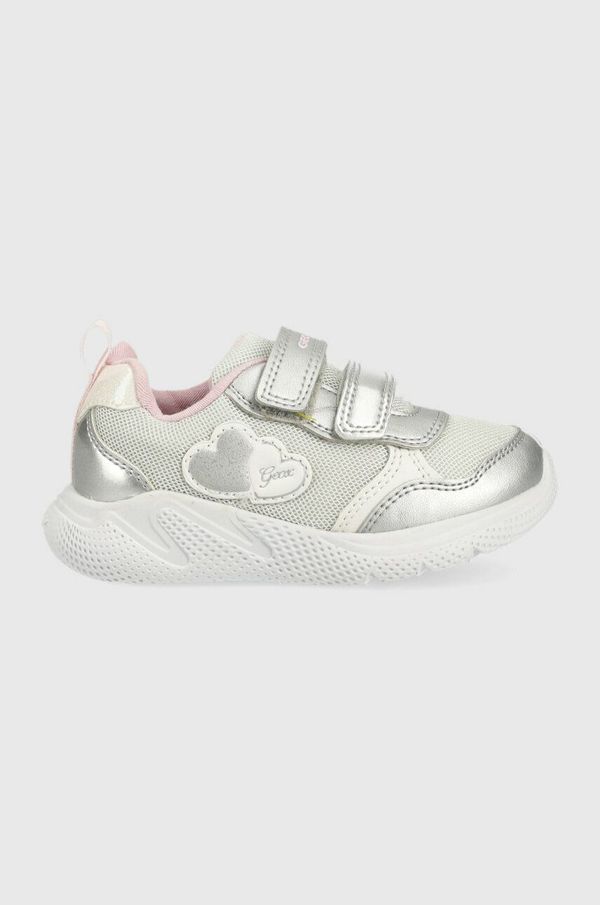 Geox Dječje tenisice Geox boja: srebrna