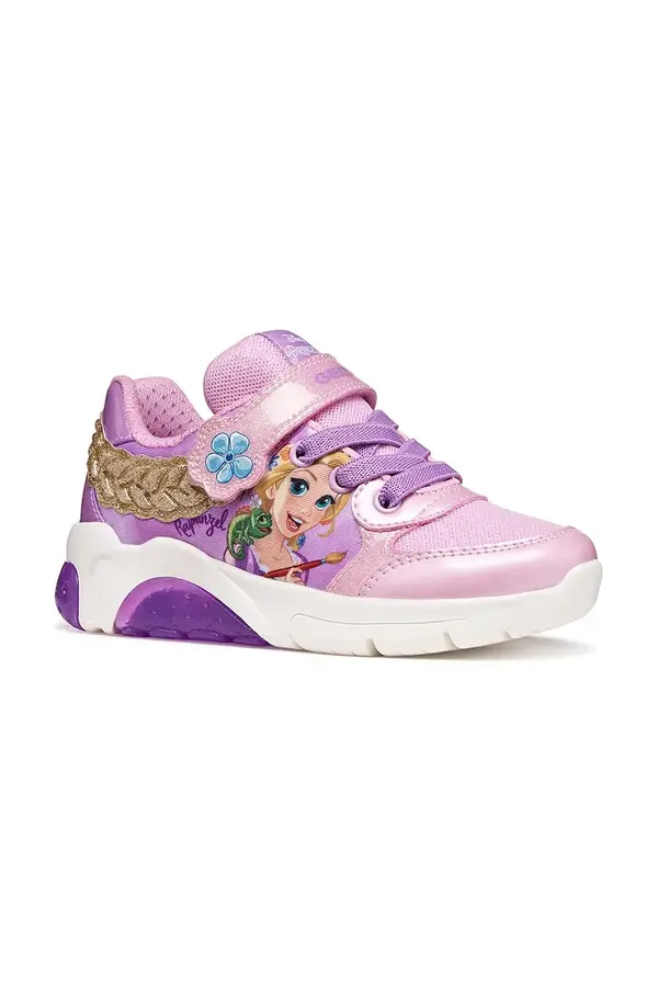 Geox Dječje tenisice Geox FADINLIGHT x Disney Princess