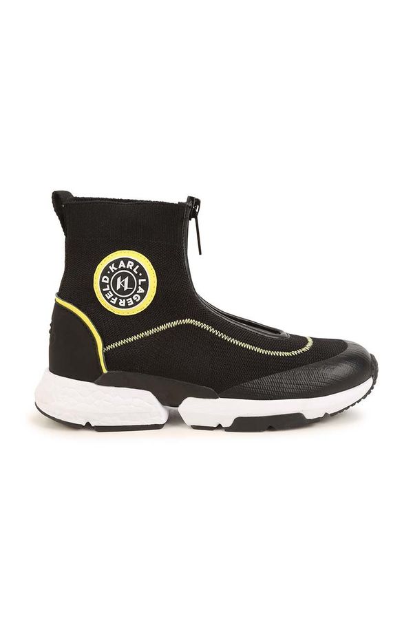 Karl Lagerfeld Dječje tenisice Karl Lagerfeld boja: crna