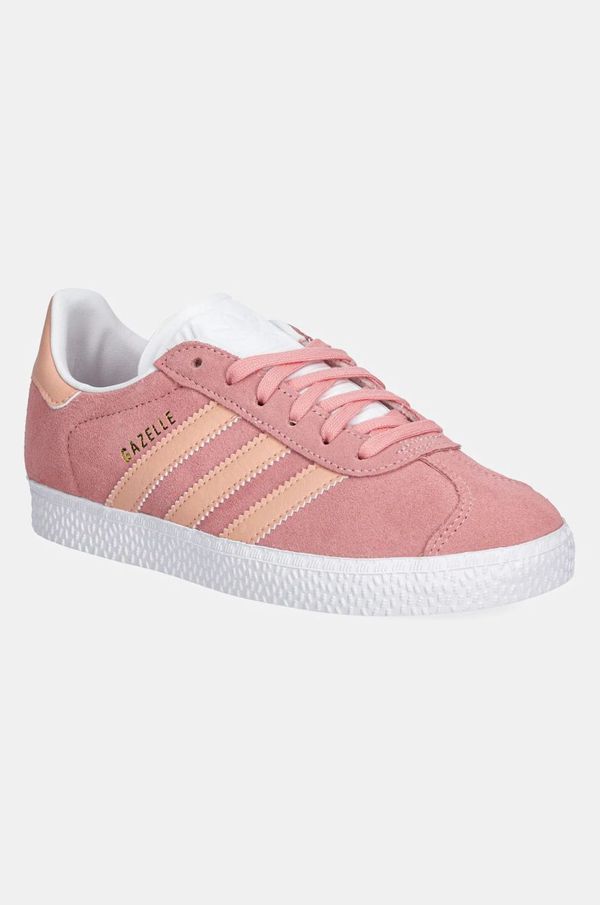 adidas Originals Dječje tenisice od brušene kože adidas Originals GAZELLE boja: ružičasta, JP5544