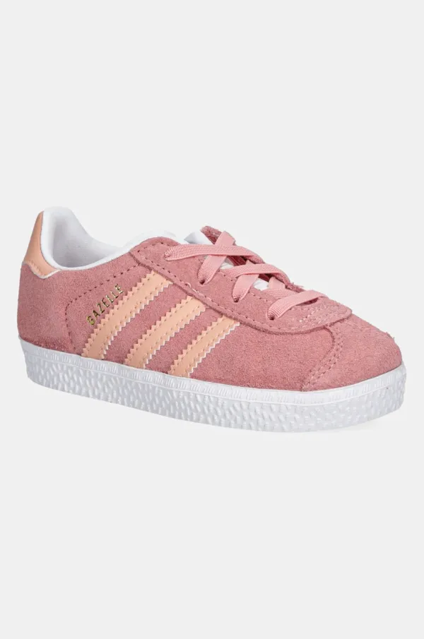 adidas Originals Dječje tenisice od brušene kože adidas Originals GAZELLE boja: ružičasta, JP5547