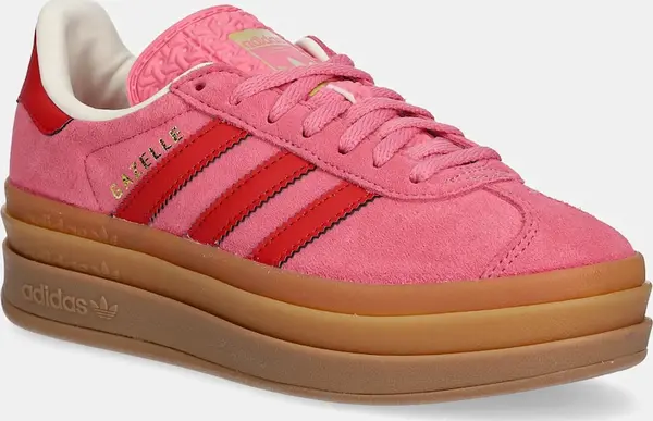 adidas Originals Dječje tenisice od brušene kože adidas Originals GAZELLE BOLD