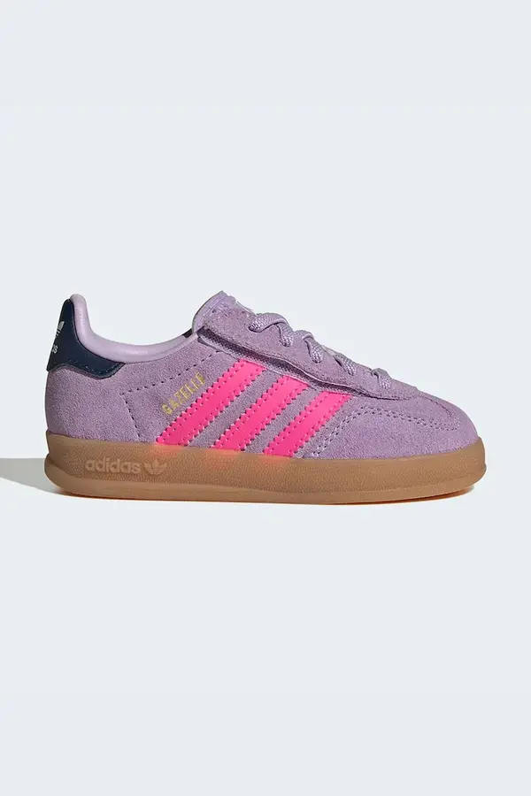 adidas Originals Dječje tenisice od brušene kože adidas Originals GAZELLE INDOOR