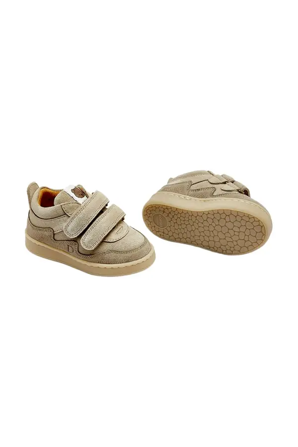 Donsje Dječje tenisice od brušene kože Donsje Pivalo Sneakers Bear
