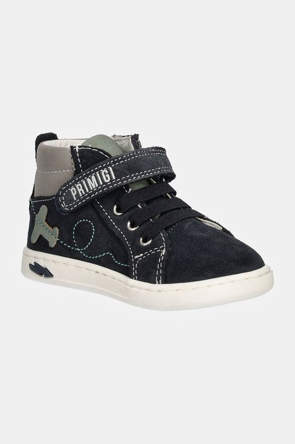 Primigi Dječje tenisice od brušene kože Primigi boja: tamno plava, PLK 69032