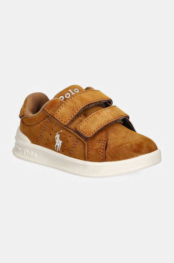 Polo Ralph Lauren Dječje tenisice Polo Ralph Lauren HERITAGE COURT III EZ boja: bež, RL00972250